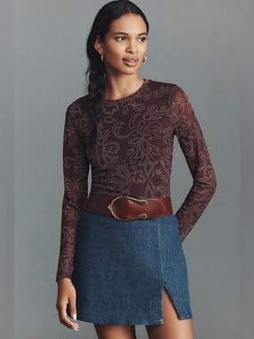 Sanctuary Mesh Long Sleeve Top